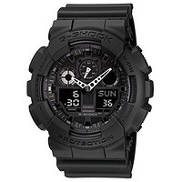 CASIO 卡西欧 G-SHOCK系列 GA-100-1A1D 男款双显运动腕表 *2件