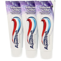 Aquafresh Intense White 深度美白微粒子牙膏 75ml *3支