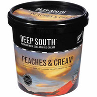 DEEP SOUTH 深南 蜜桃奶油口味 冰淇淋 950ml