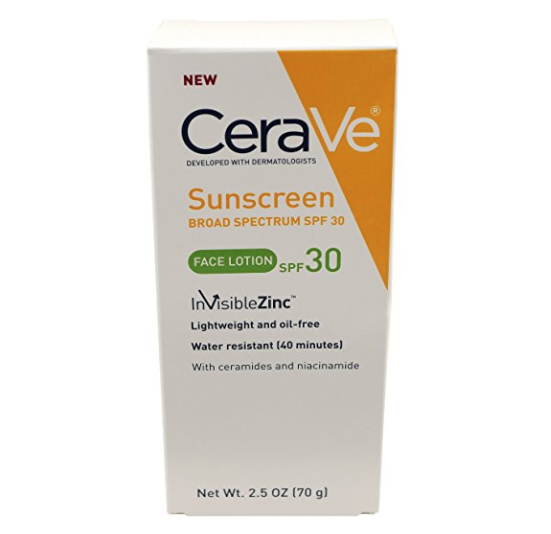 适乐肤CeraVe 面部保湿防晒乳 SPF30 70g