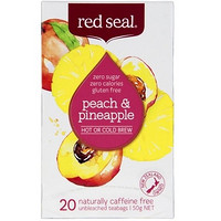 red seal 红印 甜桃菠萝水果茶包 20包