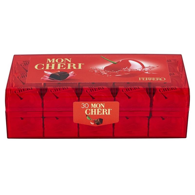 凑单品:ferrero 费列罗 mon chéri 樱桃酒心巧克力 30颗 315g