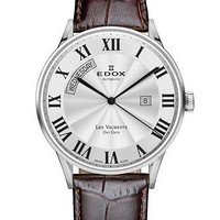 历史新低：EDOX 依度 Les Vauberts系列 83010-3B-AR 男士机械腕表