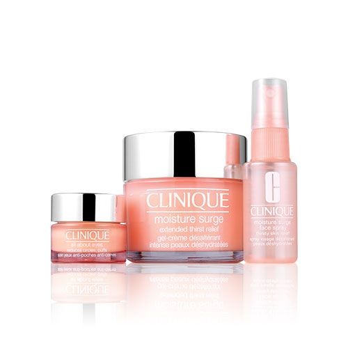 Clinique 倩碧 水磁场套装（面霜 125ml+眼霜 15ml+喷雾 30ml） 