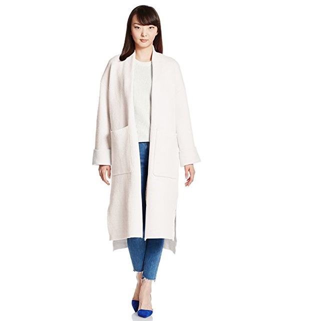 snidel SWNT165183 长款宽松针织开衫 