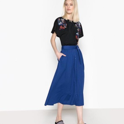 La Redoute Collections Full Midi Skirt 女士半身长裙