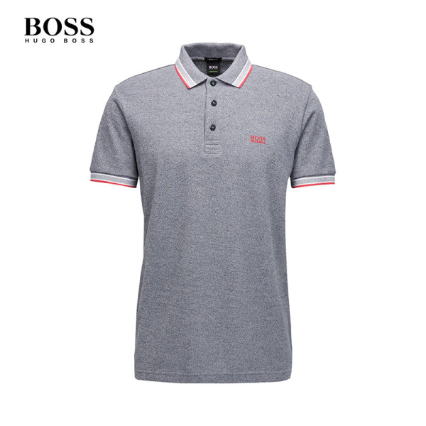 polo衫十大国际品牌,真假polo马标 boss 50302557 男士棉质短袖polo衫hugo boss是德国著名的奢侈品牌