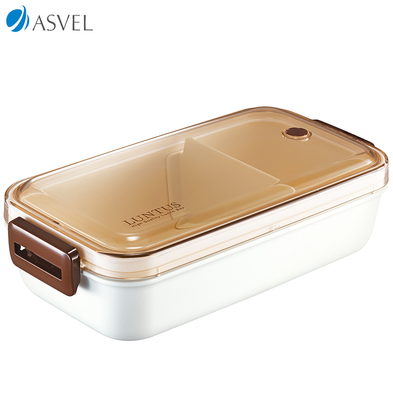 ASVEL A3639-34 单层分格塑料饭盒