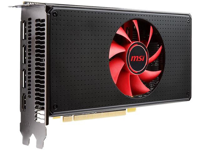 微星公版rx580显卡directx128gv1256bitgddr5