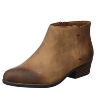 限UK5码、历史新低、中亚Prime会员：Clarks Addiy Zora Combat 女士短靴