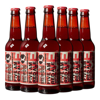 Brewdog 酿酒狗 凌晨5点圣徒 红色艾尔啤酒 330ml*6瓶 