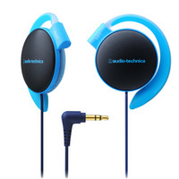 audio-technica 铁三角 ATH-EQ500 EQ500 挂耳式耳机 蓝色