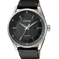 CITIZEN 西铁城 BM6981-13E 男款光动能腕表