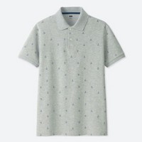 UNIQLO 优衣库 408515 男士快干印花POLO衫