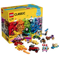 乐高(LEGO)积木经典创意Classic多轮创意拼砌篮4-99岁10715儿童玩具男孩女孩生日礼物