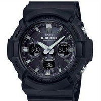 中亚Prime会员：CASIO 卡西欧 G-SHOCK GAW-100B-1AER 男士光波腕表（6局电波、太阳能）