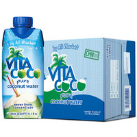 临期品、至7月：Vita Coco 唯他可可 天然椰子水饮料 330ml*12瓶