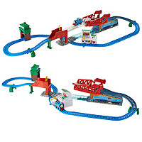 Thomas & Friends 托马斯和朋友 DFL93 竞速飞跃轨道套装+邦宝积木 6140 游艇码头