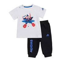 Adidas 阿迪达斯 儿童T恤运动裤套装