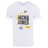 凑单品：JackJones 杰克琼斯 男士纯棉短袖T恤