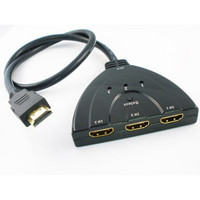 IT-CEO V08HD3 三进一出HDMI切换线 0.2米