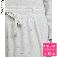OYSHO 30403923812 女士心形印花睡衣T恤