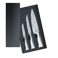 WMF 福腾宝 Grand Gourmet Damasteel系列刀具套装 3件装
