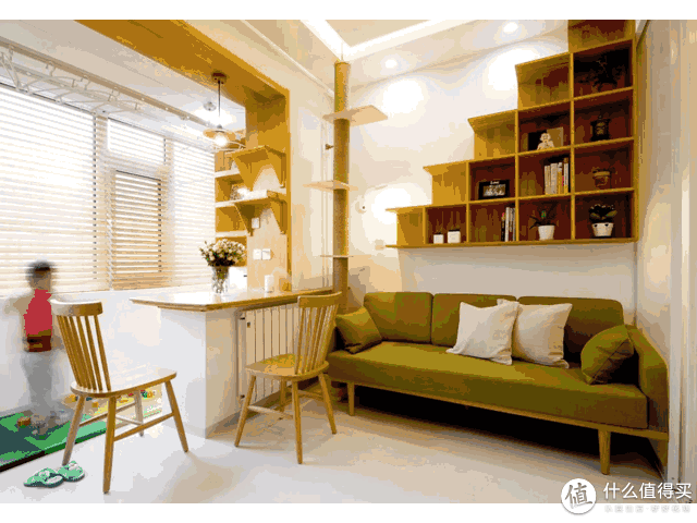 家居 设计 书房 装修 640_480 gif 动态图 动图