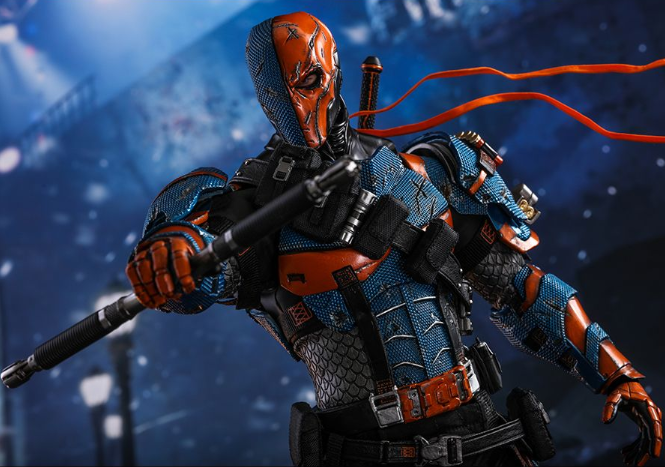 新品预售hottoys蝙蝠侠阿卡姆起源丧钟16比例珍藏人偶
