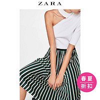 限L码：ZARA 03046047711 女士百褶裙