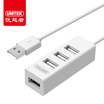  UNITEK 优越者 Y-2140 4口USB HUB集线器