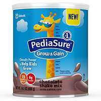 中亚Prime会员：Pediasure Grow & Gain 巧克力混合奶昔 400g*6罐