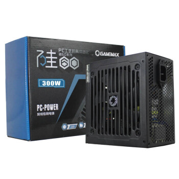  GAMEMAX 硅60电源 额定300W 电源