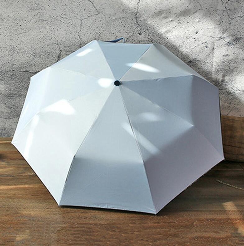 Neyankex 三折黑胶晴雨伞  马卡龙色