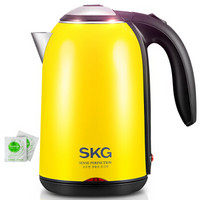 SKG 8045 1.7L 电水壶 柠檬黄  