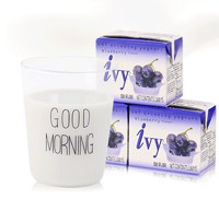 爱谊（Ivy）泰国原装进口酸奶饮品蓝莓味180ml*12盒 成人儿童酸乳酪饮品 *9件