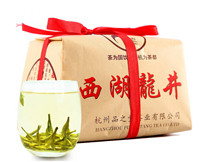品竺  雨前 西湖龙井茶 传统纸包 250g *2件