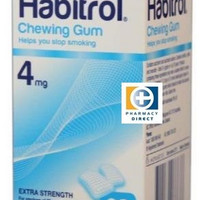  Habitrol 瑞士诺华 清凉薄荷味戒烟口香糖 96粒