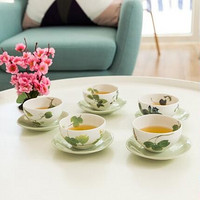 AITO 春花系列 美浓烧陶瓷茶具 5件套