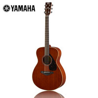 YAMAHA 雅馬哈 FS850桃花心木面板背側板單板初學者民謠木吉他40英寸指彈