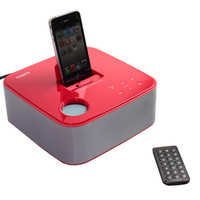 RSR DS400 苹果音箱 iPhone 音箱底座音响 红色