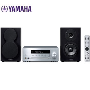 雅马哈（Yamaha）MCR-N470 音响 音箱 迷你桌面 CD机 蓝牙音响 电视电脑音响 wifi网络播放机 配BP150音箱