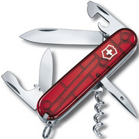 VICTORINOX 维氏 瑞士军士刀夜行斯巴达人91mm多功能折叠刀户外刀防身原装官方