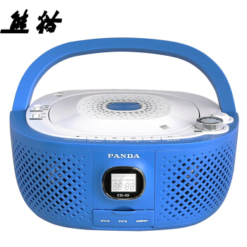 PANDA 熊猫 cd播放机学生英语儿童小型音响胎教音乐cd光盘U盘MP3播放器收音机