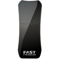 迅捷（FAST）FW300UM 300M高速USB无线网卡 台式机笔记本随身wifi接收器
