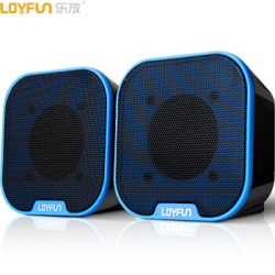 电脑音箱_loyfun 乐放 lf-807 多媒体音箱 蓝色多少钱-什么值得买