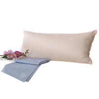 安睡宝（somerelle）枕头枕芯 杜邦科技悠丝七孔双人枕送枕袋-双人48*150cm