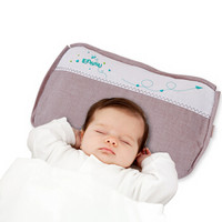 樱舒( Enssu) 婴儿枕头定型防偏头苎麻天然乳胶颗粒定型枕 宝宝枕头床上新生儿用品ES2808