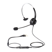 北恩（HION）FOR600 话务员电话机耳机（适用于话务员/客服/呼叫中心） 电脑双插头