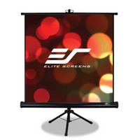 亿立（Elite Screens）50英寸1:1白塑支架幕布 投影幕布 投影仪幕布 投影幕 幕布（ECT50S2 便携幕）